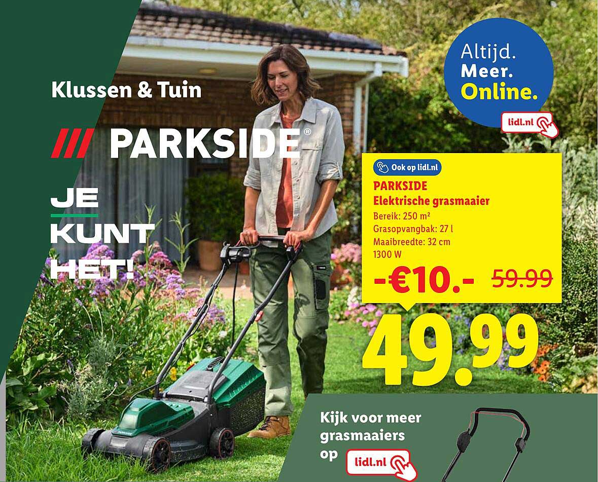 PARKSIDE Elektrische grasmaaier
