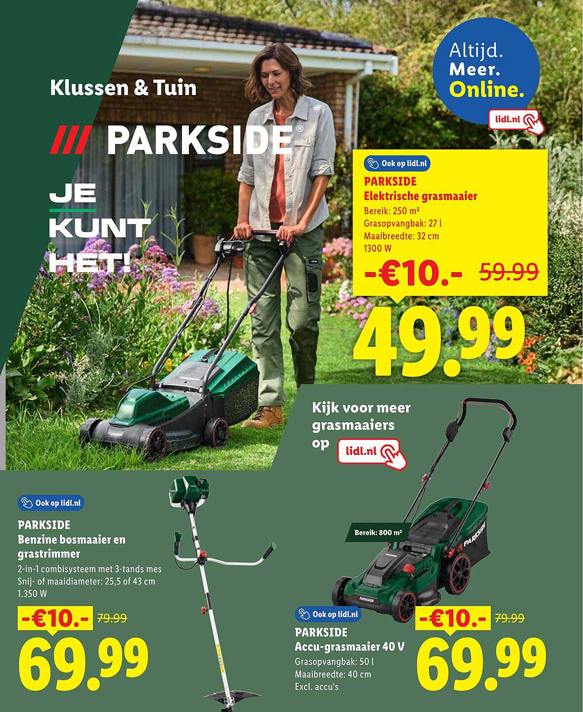 PARKSIDE Elektrische grasmaaier