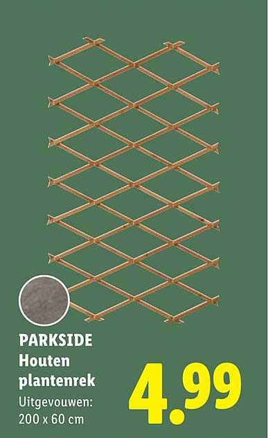 PARKSIDE Houten plantenrek