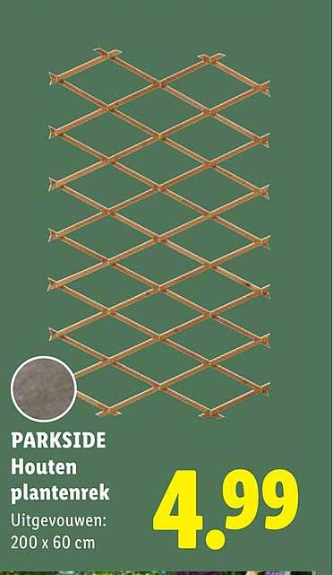PARKSIDE Houten plantenrek