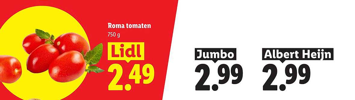 Roma tomaten 750 g