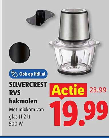 SILVERCREST RVS hakmolen