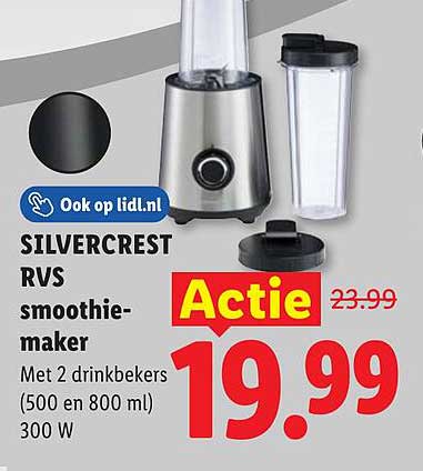 SILVERCREST RVS smoothie-maker Actie