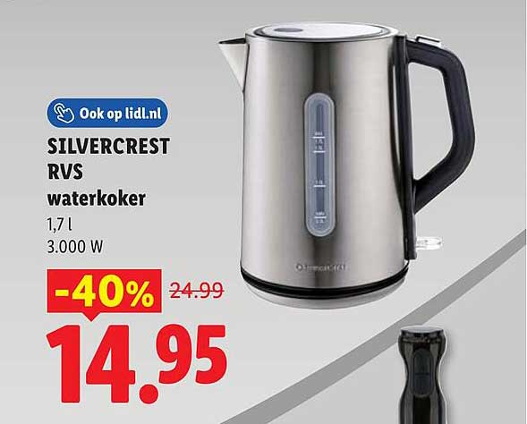 SILVERCREST RVS waterkoker