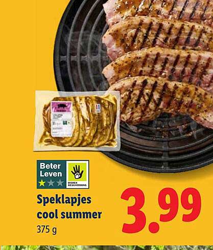 Speklapjes cool summer 375 g