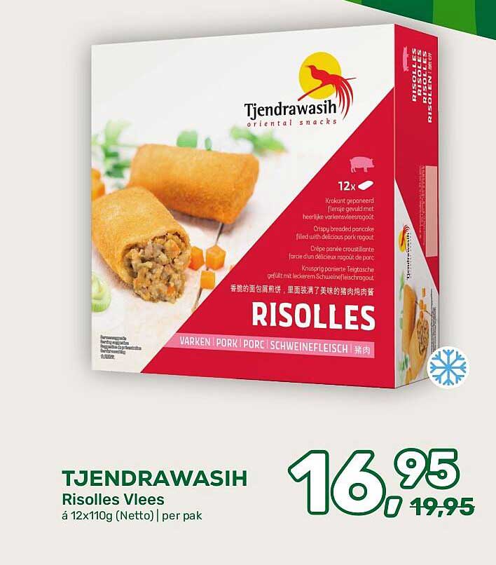 TJENDRAWASIH Risoles Vlees