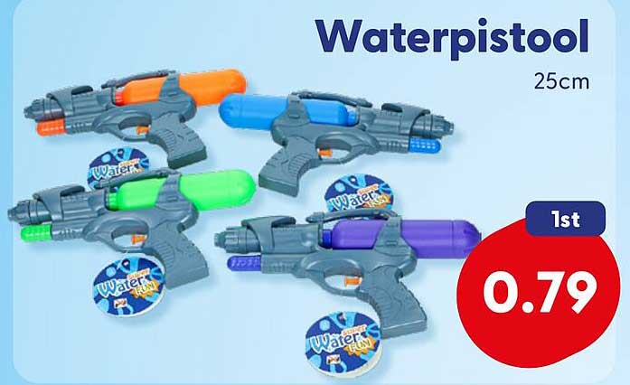 Waterpistool 25cm 1st