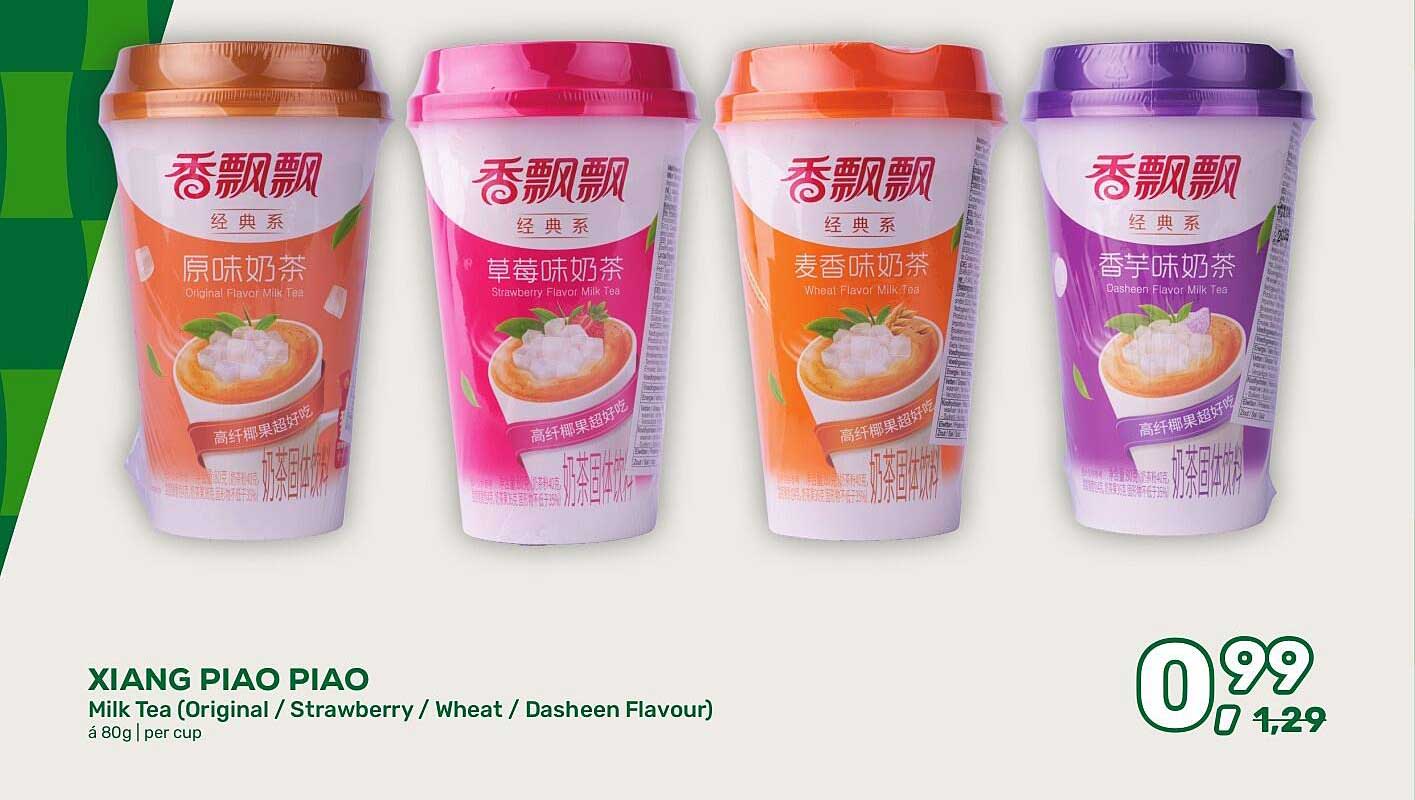 XIANG PIAO PIAO Milk Tea (Original / Strawberry / Wheat / Dasheen Flavour)