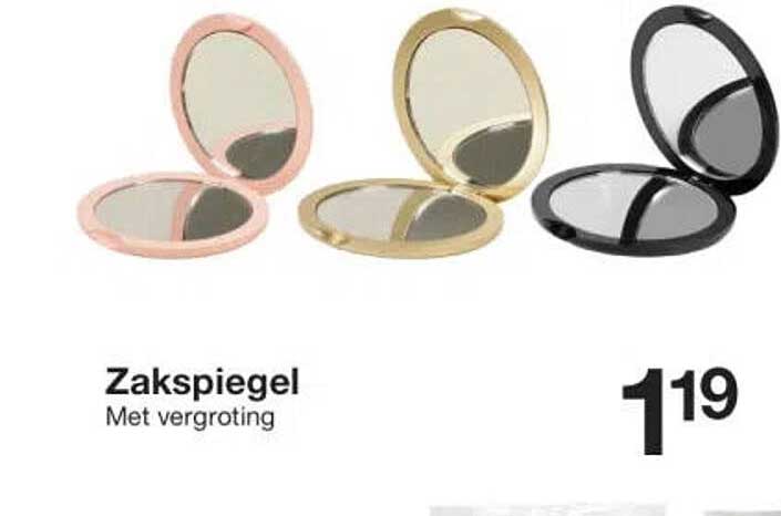 Zakspiegel Met vergroting