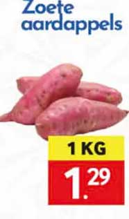 Zoete aardappels