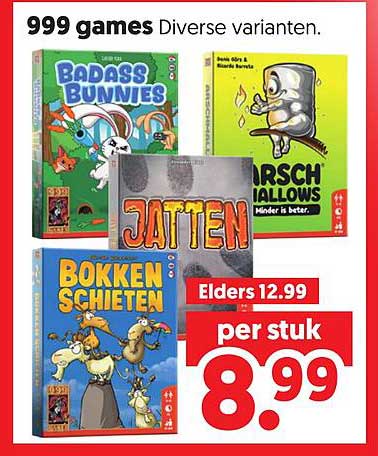 999 games Diverse varianten