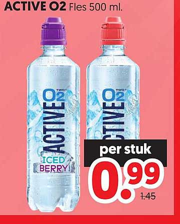 ACTIVE O2 Fles 500 ml.