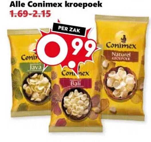 Alle Conimex kroepoek