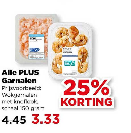 Alle PLUS Garnalen
