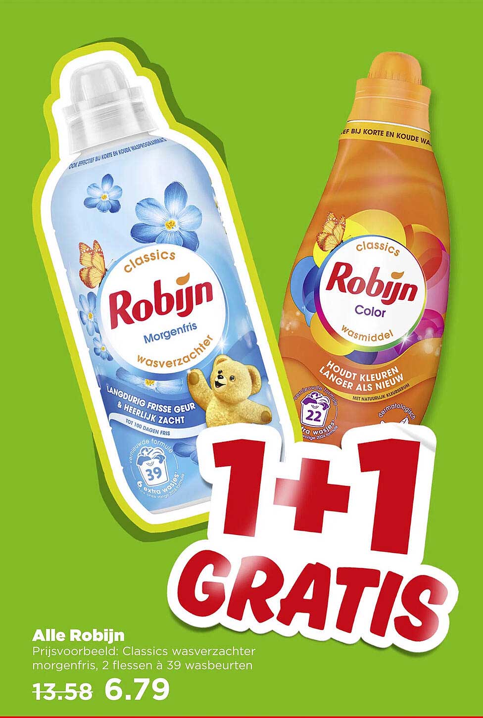Alle Robijn 1+1 GRATIS