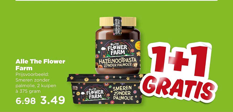 Alle The Flower Farm 1+1 gratis