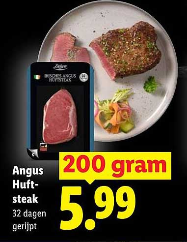 Angus Hufsteak 32 dagen gerijpt 200 gram