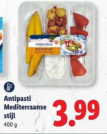 Antipasti Mediterraanse stijl 400 g