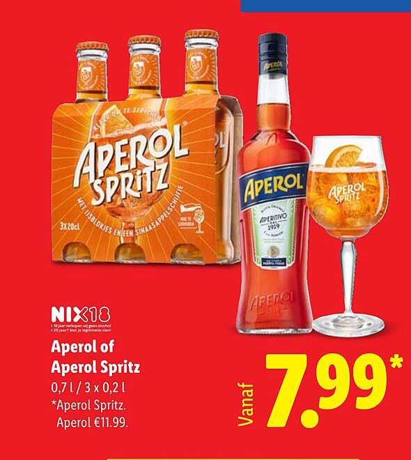 Aperol of Aperol Spritz