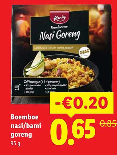 Boemboe nasi/bami goreng 95 g