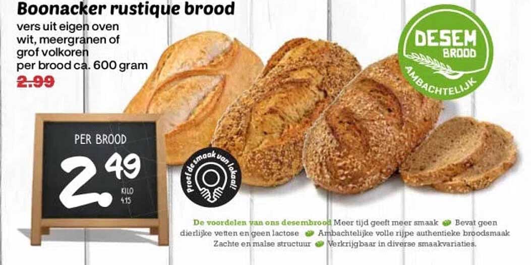Boonacker rustique brood