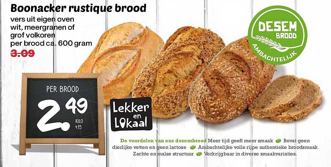 Boonacker rustique brood
