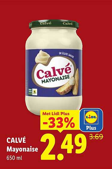 CALVÉ Mayonaise 650 ml