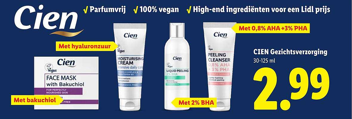 CIEN Gezichtsverzorging