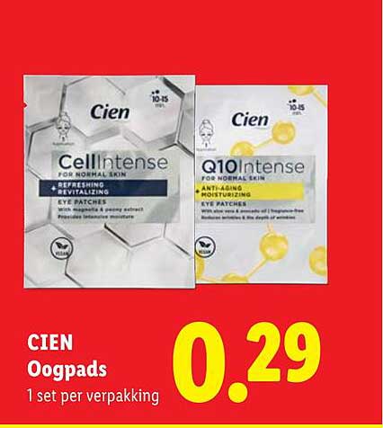 CIEN Oogpads