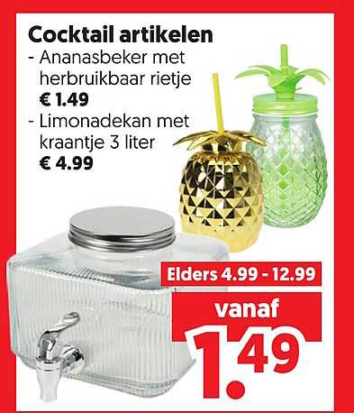 Cocktail artikelen
