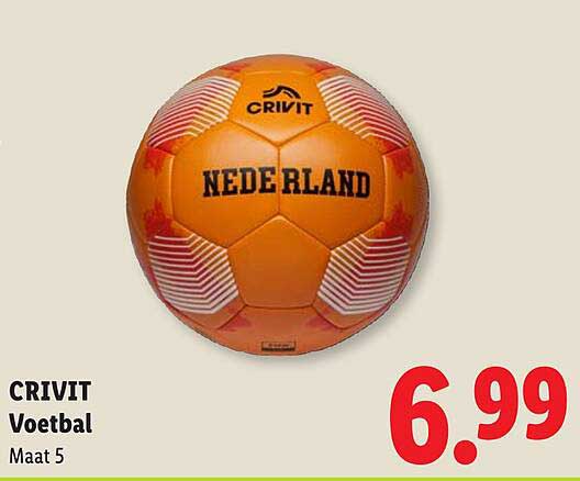 CRIVIT Voetbal Maat 5