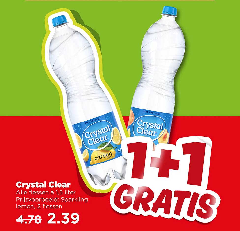 Crystal Clear 1+1 gratis