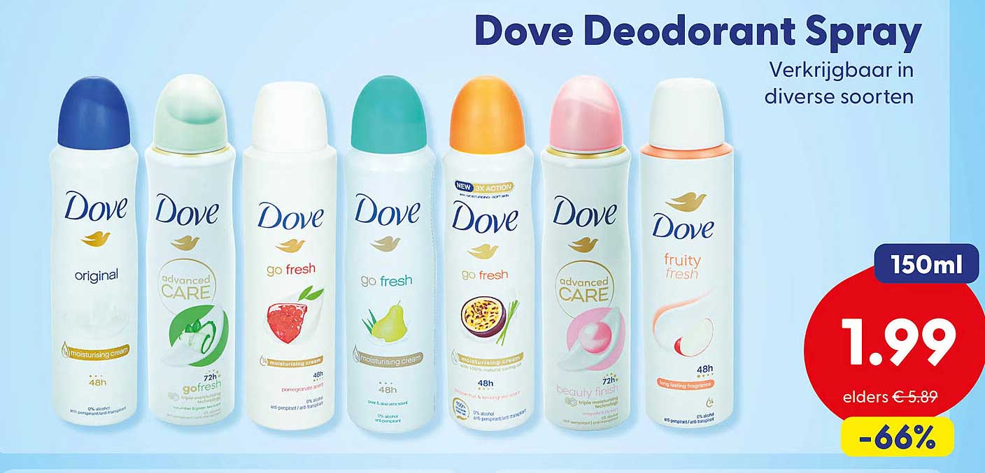Dove Deodorant Spray