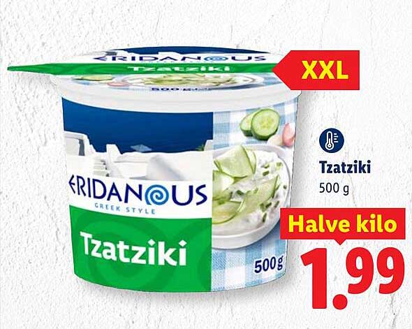 Eridanous Tzatziki XXL Halve kilo