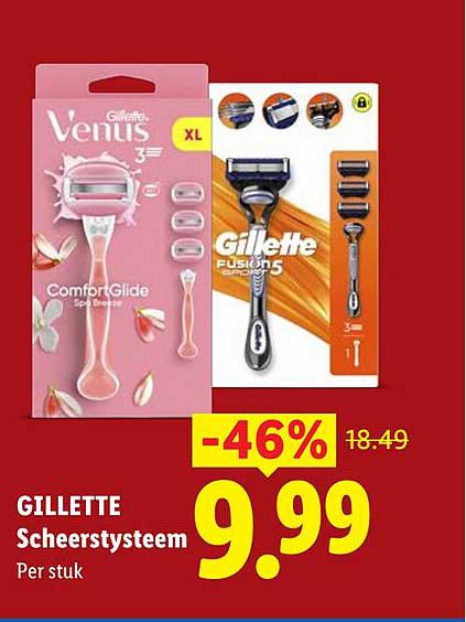 GILLETTE Scheersysteem