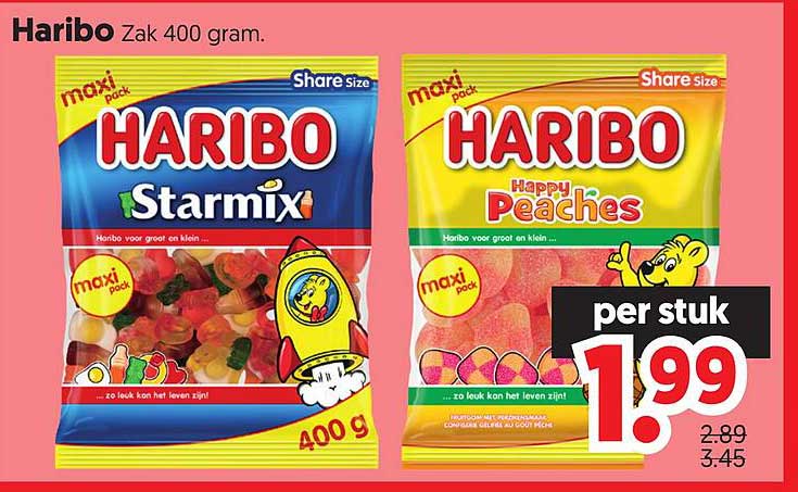 Haribo Zak 400 gram