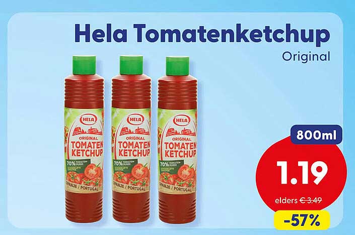 Hela Tomatenketchup Original