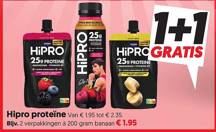 Hipro proteïne 1+1 GRATIS