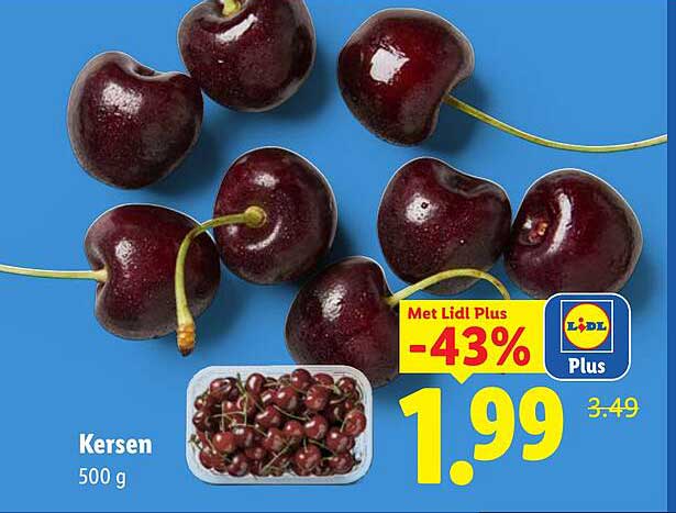 Kersen 500 g -43%