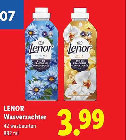 LENOR Wasverzachter 42 wasbeurten 882 ml