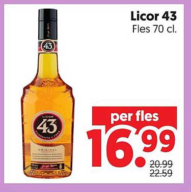 Licor 43 Fles 70 cl.