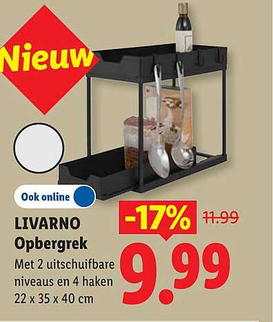 LIVARNO Opbergrek