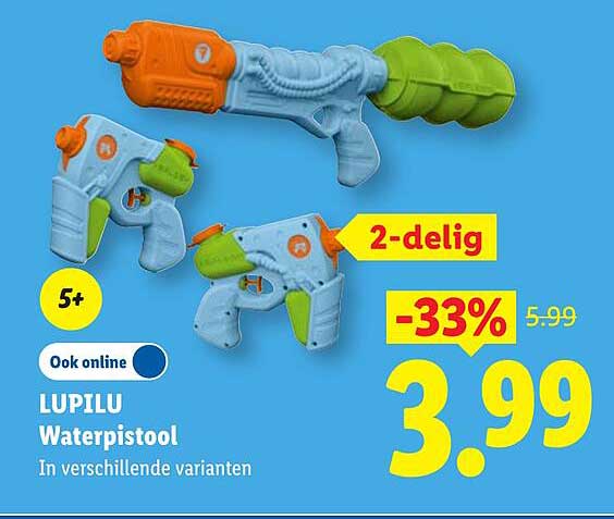 LUPILU Waterpistool 2-delig