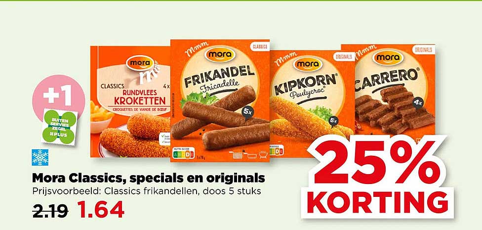 Mora Classics, specials en originals 25% KORTING
