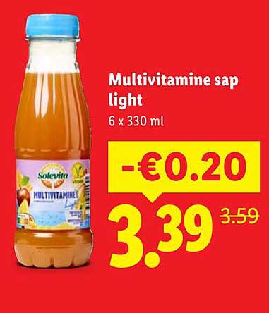 Multivitamine sap light