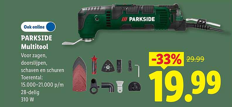 PARKSIDE Multitool -33%