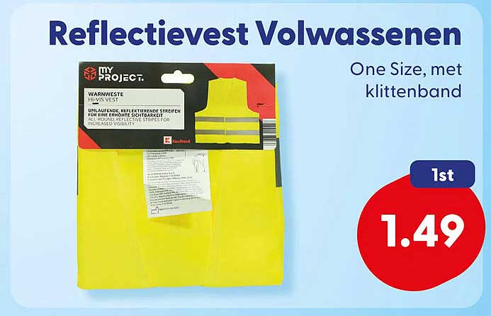 Reflectievest Volwassenen