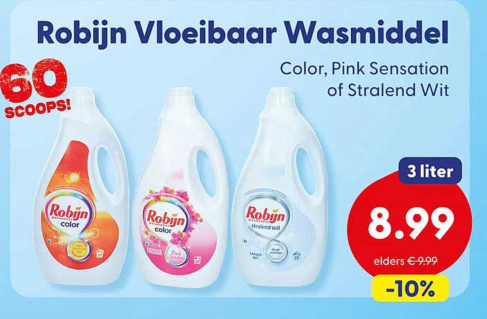 Robijn Vloeibaar Wasmiddel