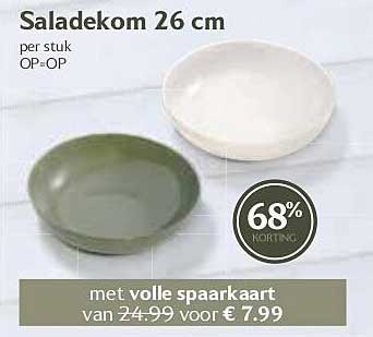Saladekom 26 cm