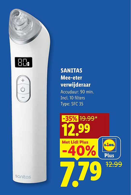 SANITAS Mee-eter verwijderaar
